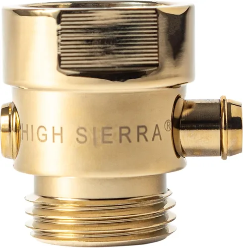 Vista 12 de High Sierra® - Válvula de goteo de latón sin plomo para cabezales de ducha. Para pausa y control de presión. Botón fácil de pulsar que reduce