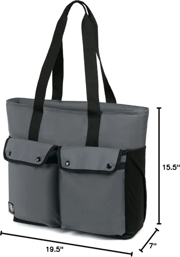 Vista 6 de Arctic Zone Bolsas ecológicas: Tote, Cooler y Satchel - Gris