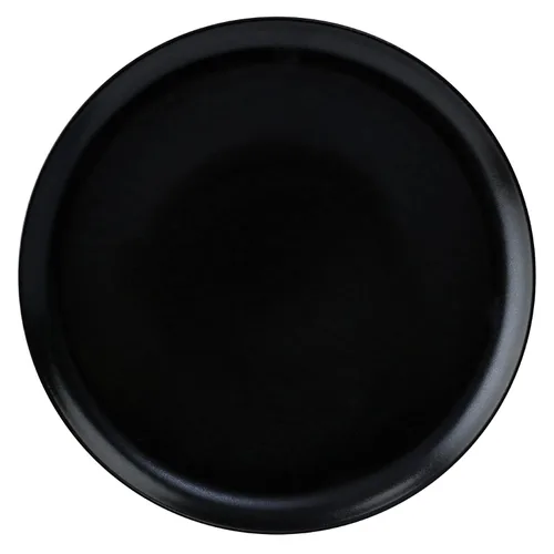 Vista 3 de G.E.T. PA1941711724 - Plato cupé de porcelana de alta resistencia, 7 pulgadas, color negro (juego de 12)