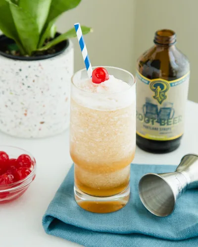 Vista 4 de Portland Syrups - Jarabe de cerveza de raíz auténtica, concentrado de bebidas prémium para cócteles auténticos, refrescos, helados, bebidas de café