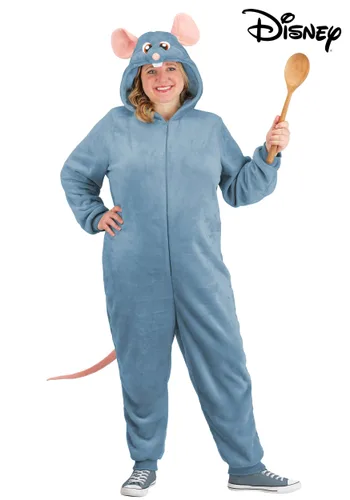Vista 5 de Disfraz de Remy de Ratatouille Pixar Talla Plus para Mujer Multicolor