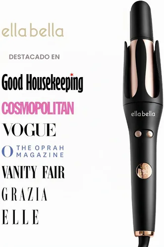 Vista 3 de ELLA BELLA® Rizador giratorio automático, rizador automático para cabello largo