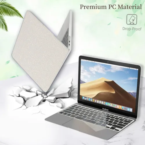 Vista 5 de Funda compatible con MacBook Pro de 14 pulgadas modelo de lanzamiento 2023-2021 A2918/A2992/M2 A2779 y A2442 M1 Pro/Max Chip con Touch ID, elegante