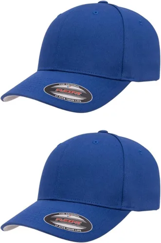 Vista 14 de Flexfit 5001 - Gorra de béisbol de sarga de algodón, 6 paneles Negro