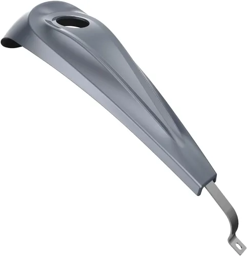 Vista 60 de Consola de tanque de perfil bajo para Harley Touring 2008+, whisky ámbar, panel de combustible de tablero liso y tapa de tanque de gasolina cromada