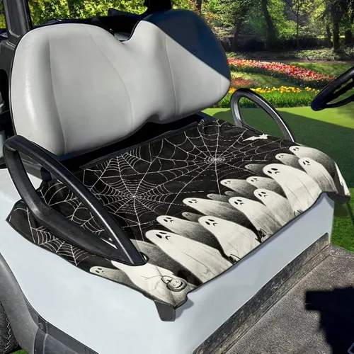 Vista 44 de Fundas de asiento de carrito de golf, toalla de manta de asiento de carrito de golf, cubierta de asiento de carrito de golf para asientos de 2
