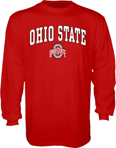 Vista 3 de Blue 84 Camiseta de manga larga Ohio State Buckeyes para hombre