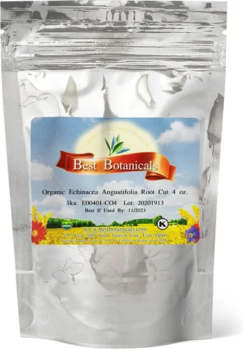 Vista 3 de Best Botanicals Echinacea Angustifolia Root Cut 4 oz. (Orgánico)