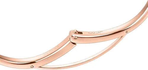 Vista 8 de SAGA Womens Bangle Crystal Collection Inspired Design Watch