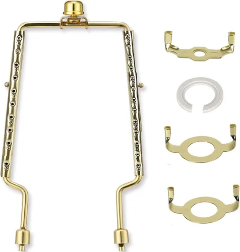 Vista 3 de Soporte de arpa de pantalla de lámpara de 8, 9, 10, 11, 12 pulgadas, kit de arpa de lámpara ajustable, compatible tanto con barra de lámpara