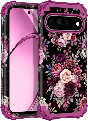 Vista 14 de Rancase Funda para Google Pixel 10 Pro XL 2025, brilla en la oscuridad de tres capas [protección de grado militar] resistente a prueba de golpes