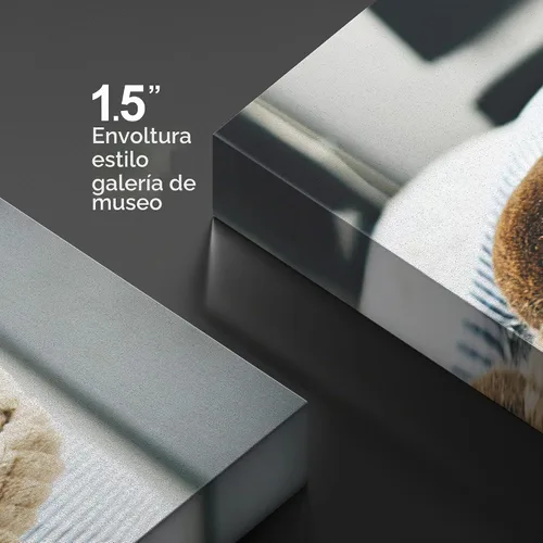 Vista 6 de NWT - Fotografía personalizada sobre lienzo con diseño de mascota y animal