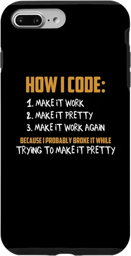 Vista 12 de iPhone 16 How To Code Funny Computer Programmer Coding Geek Novelty Case