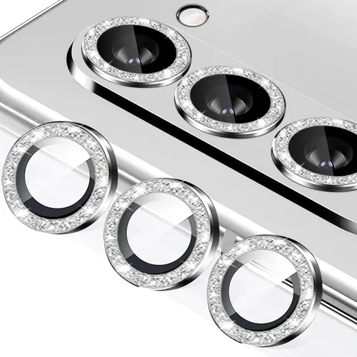 Vista 11 de Para Galaxy S24 Ultra Protector de lente de cámara Anillo de aleación de aluminio individual 9H Vidrio templado Accesorios decorativos Cubierta