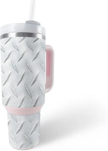 Vista 26 de MightySkins - Vaso con purpurina brillante compatible con Stanley The Quencher H2.0 FlowState de 40 onzas, Crazy Tikis, acabado protector y duradero