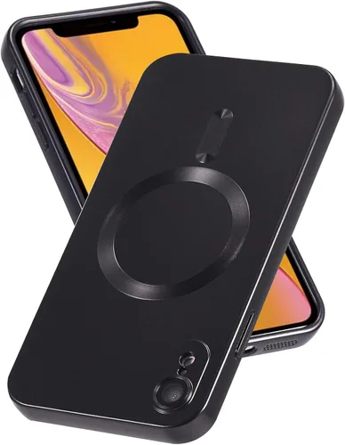 Vista 17 de Funda magnética para iPhone 11, suave y delgada, antihuellas, con protección de cámara, compatible con MagSafe, titanio desierto