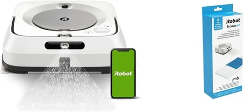 Vista 3 de iRobot Braava Jet M6 (6110) Ultimate Robot Mop y solución de limpieza de suelos duros, compatible con todos los trapeadores robot