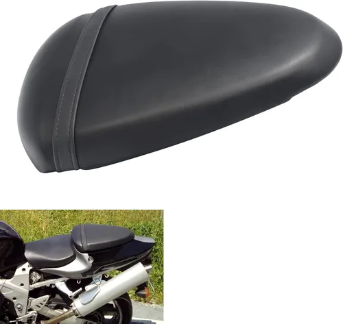 Vista 2 de Asiento trasero negro del pasajero para Suzuki TL1000R TL 1000R 1998-2003