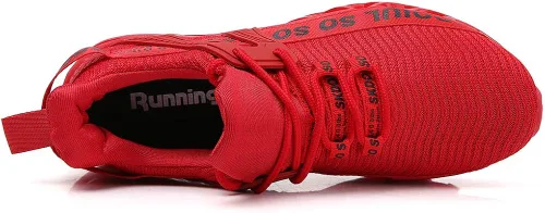 Vista 3 de SKDOIUL - Tenis deportivos para hombre, transpirables, de malla, modernos, para correr en senderos