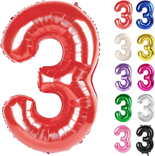 Vista 68 de Globo negro del número 0 de 40 pulgadas – globo número 0, decoraciones