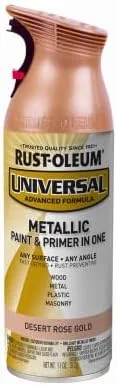 Vista 167 de Rust-Oleum Pintura en aerosol metálica universal para todas las superficies, cobre envejecido Cobre (Aged Copper)