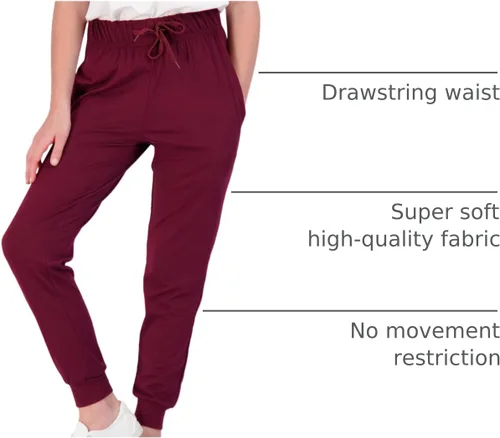 Vista 11 de Real Essentials Paquete de 3: pantalones deportivos casuales para niñas (de 7 a 16 años)