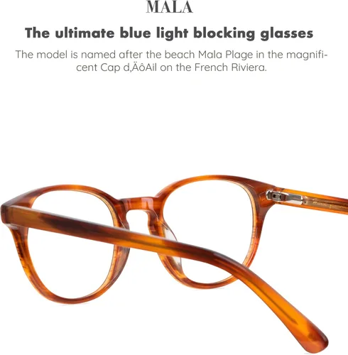 Vista 5 de Christopher Cloos - Mala - Gafas de luz azul de diseño danés para hombres y mujeres