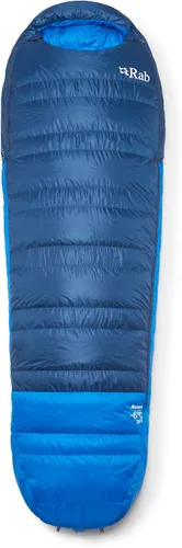 Vista 8 de Rab Saco de dormir Ascent Down para hombre Azul Tempest/Azul Maya