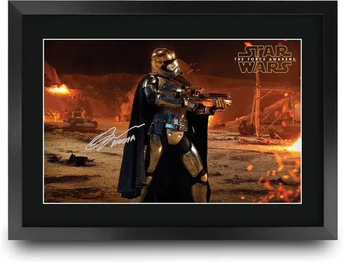 Vista 46 de HWC Trading Star Wars Episodio 1 La Amenaza Fantasma Regalos Presentación Impresa Autografiada Montaje para Fans de Recuerdos de Películas - 16" x