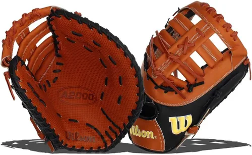 Vista 9 de Wilson Guantes de béisbol A2000 First Base Negro (black/Blonde)