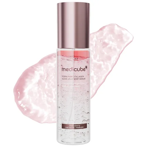 Vista 10 de medicube Suero en Bruma de Gelatina Dorada con Vitamina de Cúrcuma Bruma Facial Diaria 2 en 1 y Suero Con Vitamina C, Cúrcuma, Pantenol para un
