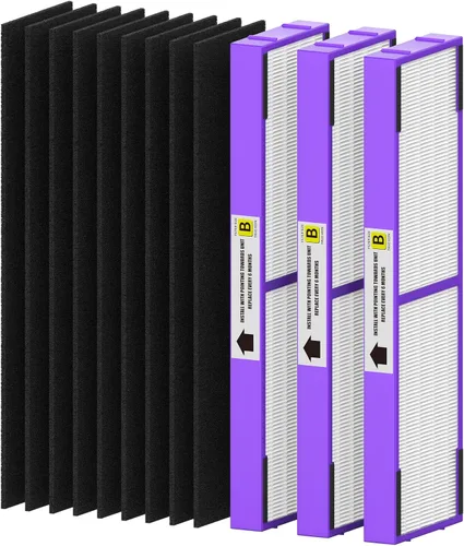Vista 8 de FLT4850PT Filtro B Fresh Pet Reemplazo compatible con los modelos Guardian AC4850, AC4825, AC4870, CDAP4500, AC4900, AC4300, AP2200, FLT4850PT