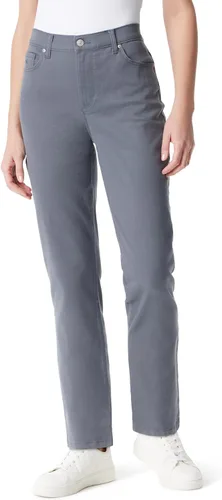 Vista 98 de Gloria Vanderbilt - Pantalones de mezclilla Amanda clásicos de tiro alto y pierna cónica petite para mujer Begonia Bloom