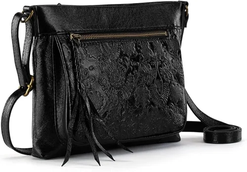 Vista 2 de The Sak Womens Sanibel Leather Mini CrossBody Bag