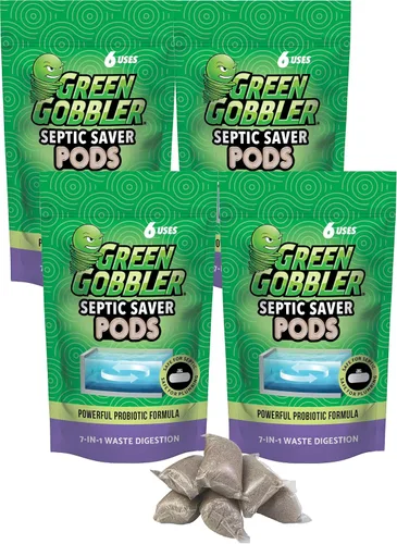 Vista 10 de Green Gobbler Paquetes para resolver problemas sépticos – Suministro para 6 Meses (App recordatoria de Green Gobbler)