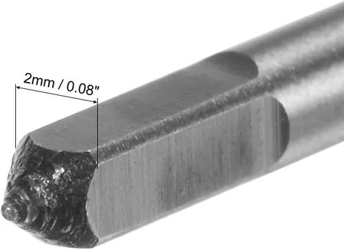 Vista 4 de uxcell Macho de la máquina #2-56 UNC Rosca 2B Clase 3 Flautas Tornillo de acero de alta velocidad roscado herramienta de roscar 5pcs
