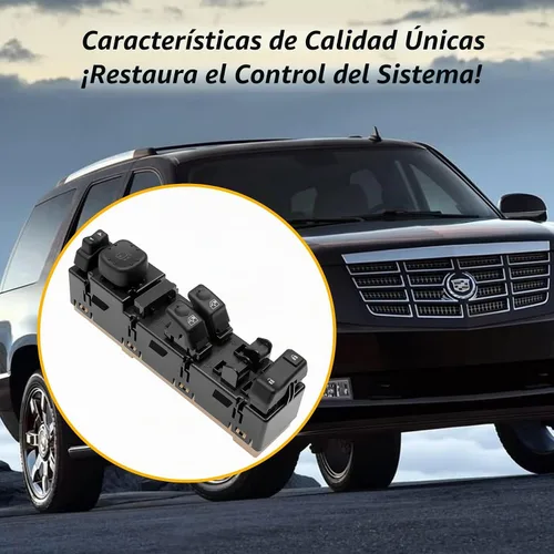 Vista 7 de 15883322 Interruptor de ventana eléctrica, apto para Chevy Silverado GMC Sierra 2003-2007