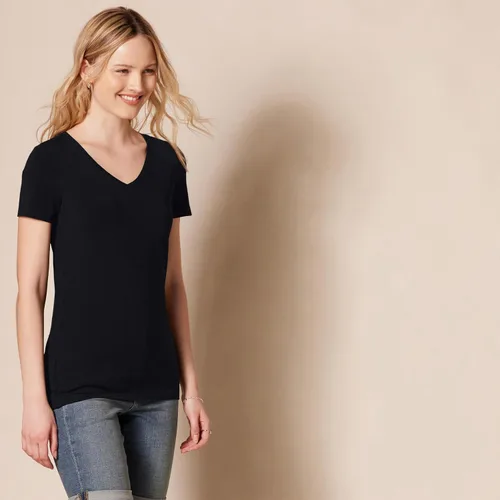 Vista 284 de Amazon Essentials Women's Regular-Fit Short-Sleeve Crewneck T-Shirt