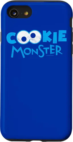Vista 18 de Funda para iPhone 16 Sesame Street Cookie Monster Eyes
