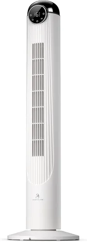 Vista 8 de Antarctic Star T36 Tower Fan-36 Inch, Bladeless Oscillating Fan with Remote, 6 Speeds & 4 Modes, LED Display, 9H Timer, Quiet Floor Standing Fan for