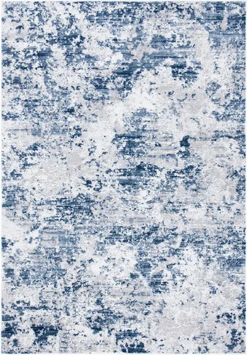 Vista 15 de SAFAVIEH Amelia Collection ALA705H - Alfombra de área de 2 pies 2 pulgadas x 4 pies, carbón y marfil, diseño abstracto moderno, no desprende pelusa