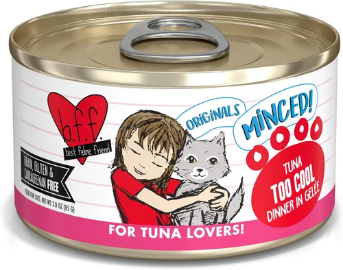 Vista 22 de Weruva BFF - Comida húmeda natural para gatos, atún y pollo 4 Eva en salsa, lata de 3 onzas, paquete de 24