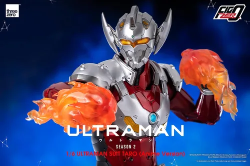 Vista 4 de Ultraman Suit Taro (Temporada 2 Anime Ver.) Figura coleccionable FigZero a escala 1:6