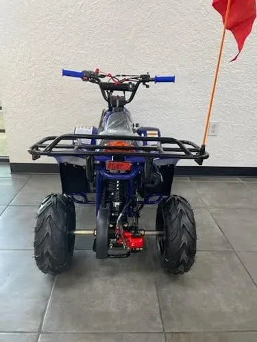 Vista 4 de Taotao Cuatrimoto BoulderB1 para niños, 110cc, Azul