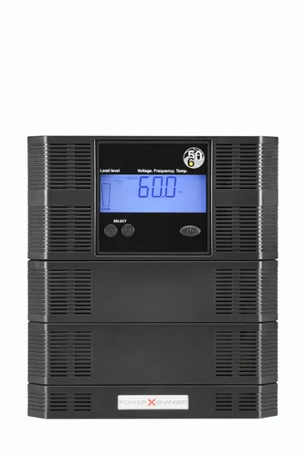 Vista 10 de PowerXchanger EX Series - Convertidor de voltaje y frecuencia, 900-2340 W de onda sinusoidal pura reductor 200-240 V 50 Hz a 120 V 60 Hz, diseño