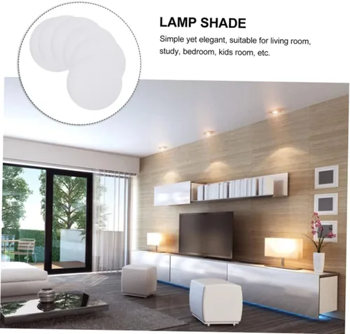 Vista 4 de DOITOOL Spotlight Lampshade Difusor Lámparas Cubiertas 6 unids Difusor Luz Cubiertas para Pantalla de Lámpara Reemplazo