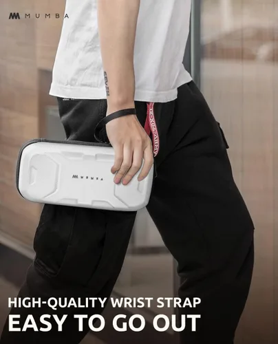 Vista 7 de Mumba Funda de transporte para Nintendo Switch (compatible con OLED), versión Plus bolsa protectora portátil de viaje para hoja, funda de batalla