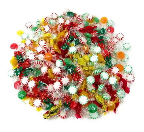 Vista 16 de Fruit Starlight - Discos de caramelo, manzana, fresa, limón, naranja, 3 libras a granel