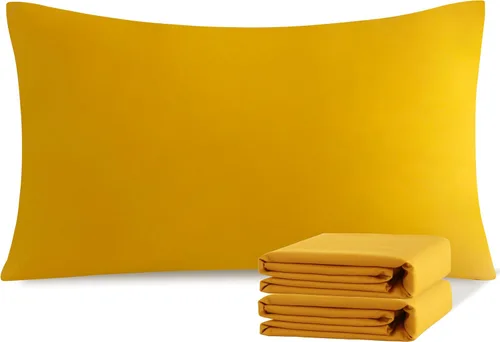 Vista 88 de NTBAY Juego de fundas de almohada estándar, paquete de 2 fundas de almohada de microfibra cepillada de 20 x 26 pulgadas, suaves, sin arrugas Aqua