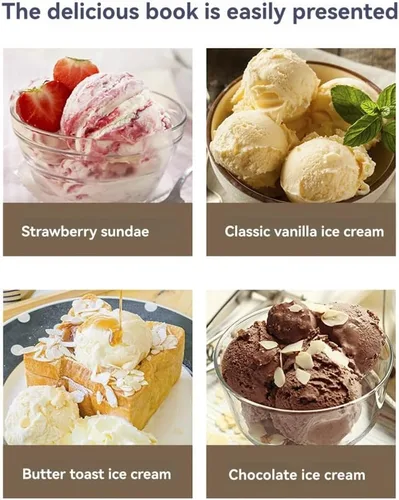 Vista 5 de Mini máquina eléctrica de helado Máquina de helado Máquina de yogur de frutas Máquina casera de batido